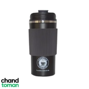 تراول ماگ مدل coffee دور سیلیکون با ظرفیت 450 میلی لیتر